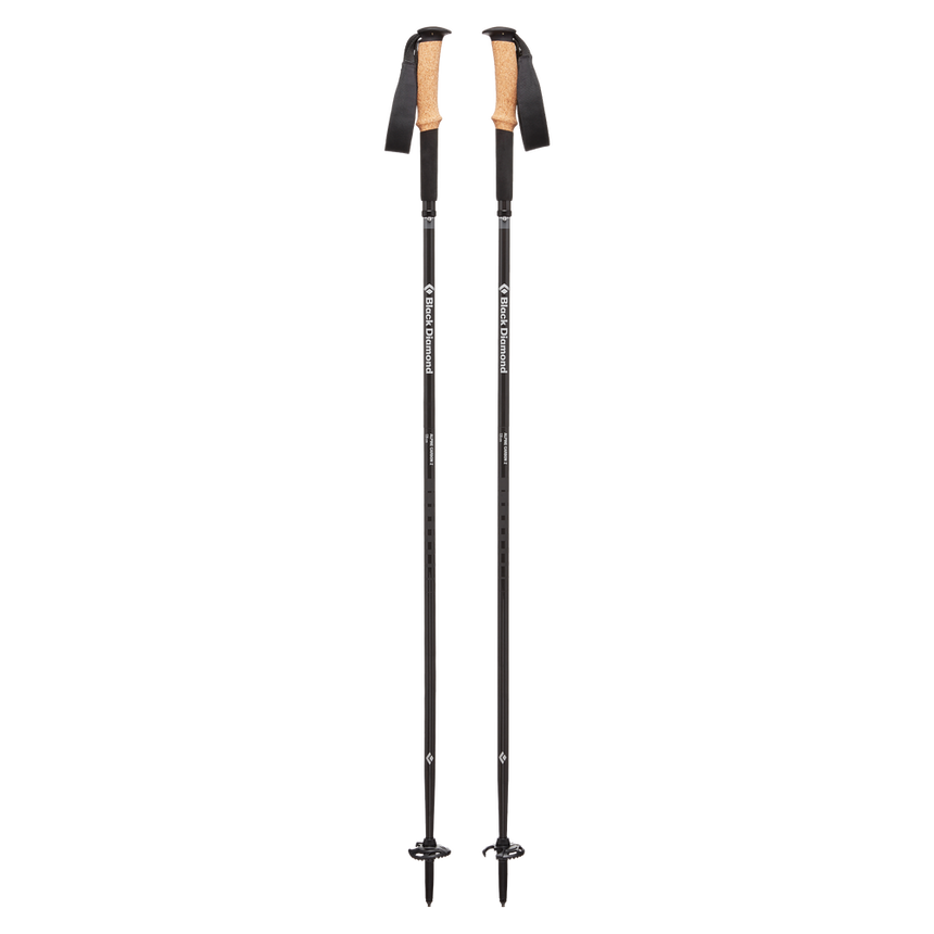 Black Diamond Alpine Carbon Z Trekking Poles Outdoor Action Carbon- Full length