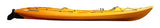 Mission CATCH 390 kayak, Orange Fade, side view