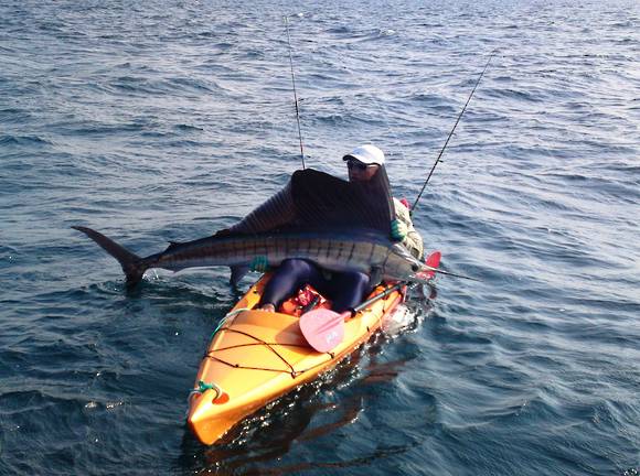 Mission CATCH 420 EXP kayak, kayak used for offshore fishing