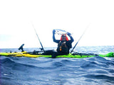 Mission CATCH 420 EXP kayak, angler with a catch