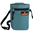 Wild Country Climbing Flow Chalk Bag Outdoor Action Deepwater - Front Angled