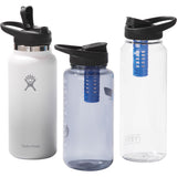 Platypus DayCap In-Bottle Filter components