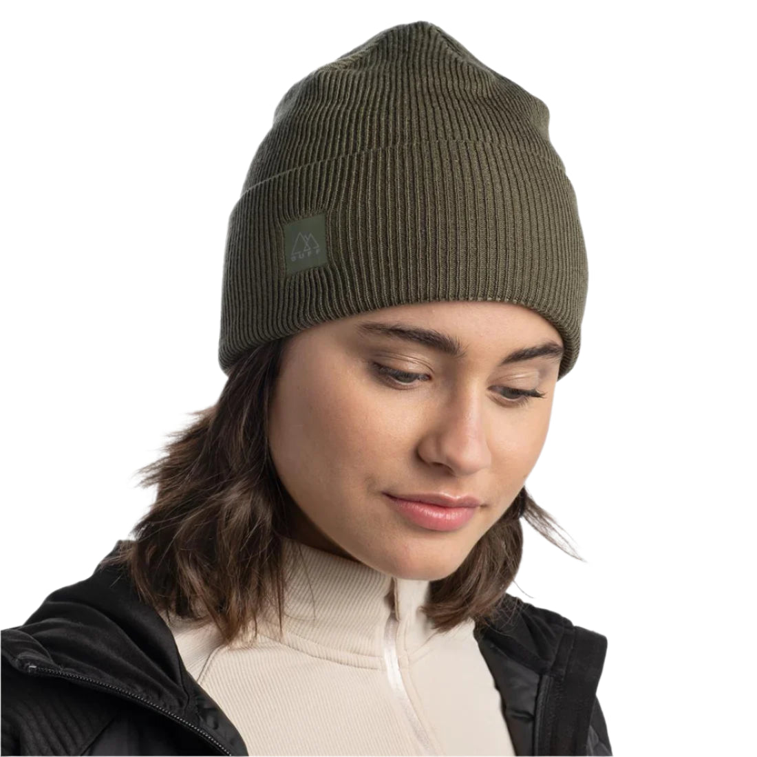 BUFFBuff CrossKnitt BeanieOutdoor Action