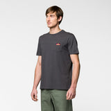 Wild Country Climbing Spotter T-Shirt Man Outdoor Action Onyx - Front Angled Fit on Model