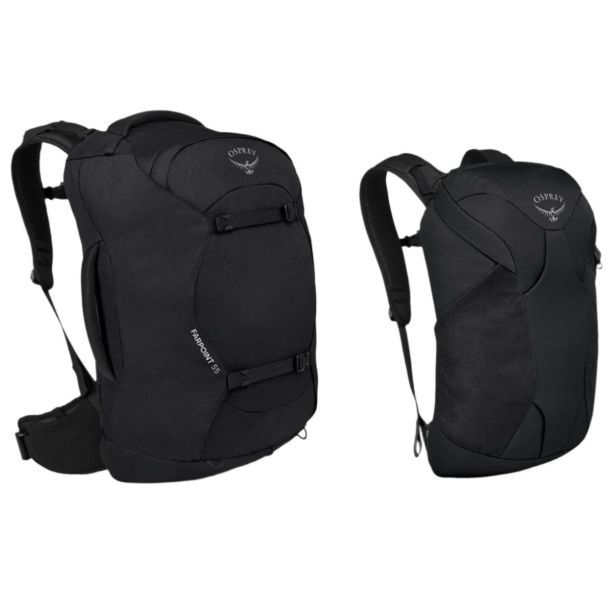 OspreyOsprey Farpoint 55 Travel Backpack - 55L Carry-On with Detachable DaypackOutdoor Action
