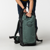 Wild Country Climbing Crag Hauler 40 Backpack Outdoor Action Black/Marsh - Dual-density back panel