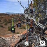 hanging Brunton compasses