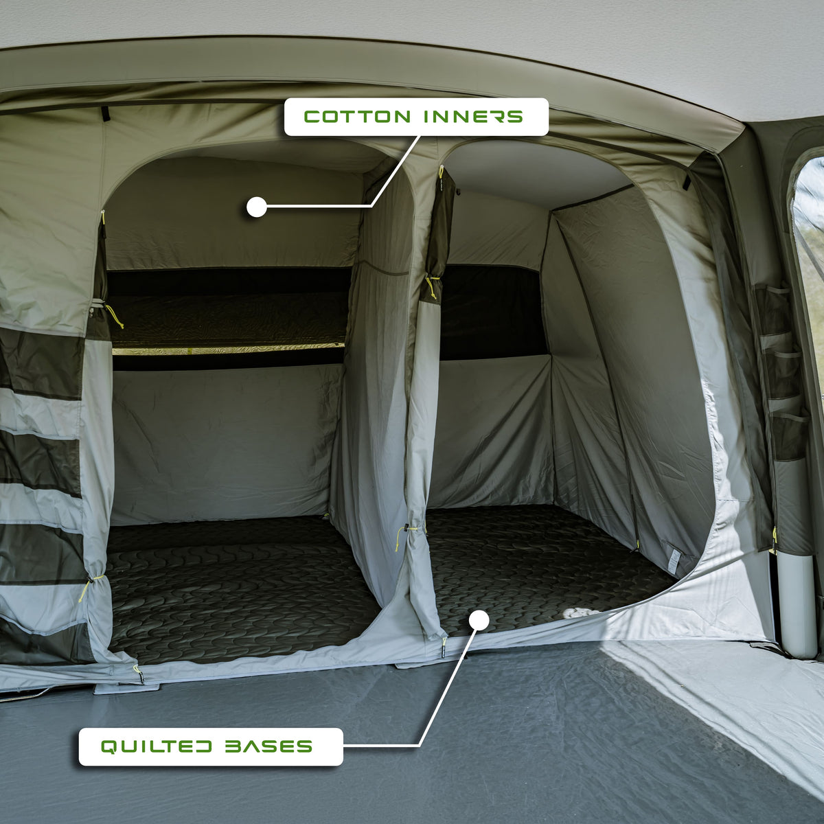Holawild AirTek Parkhurst 6.0 AC - Cotton Inner Quilted Base Text