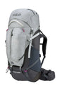 Rab Women's Hyperon ND65L Trekking Pack in Dark Pewter/Anthracite - front