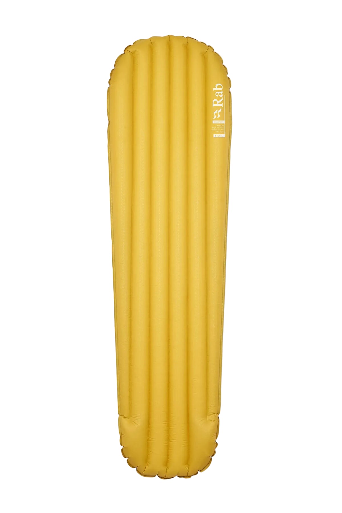 Rab Ionosphere 5 Sleep Mat in Dark Pollen - front
