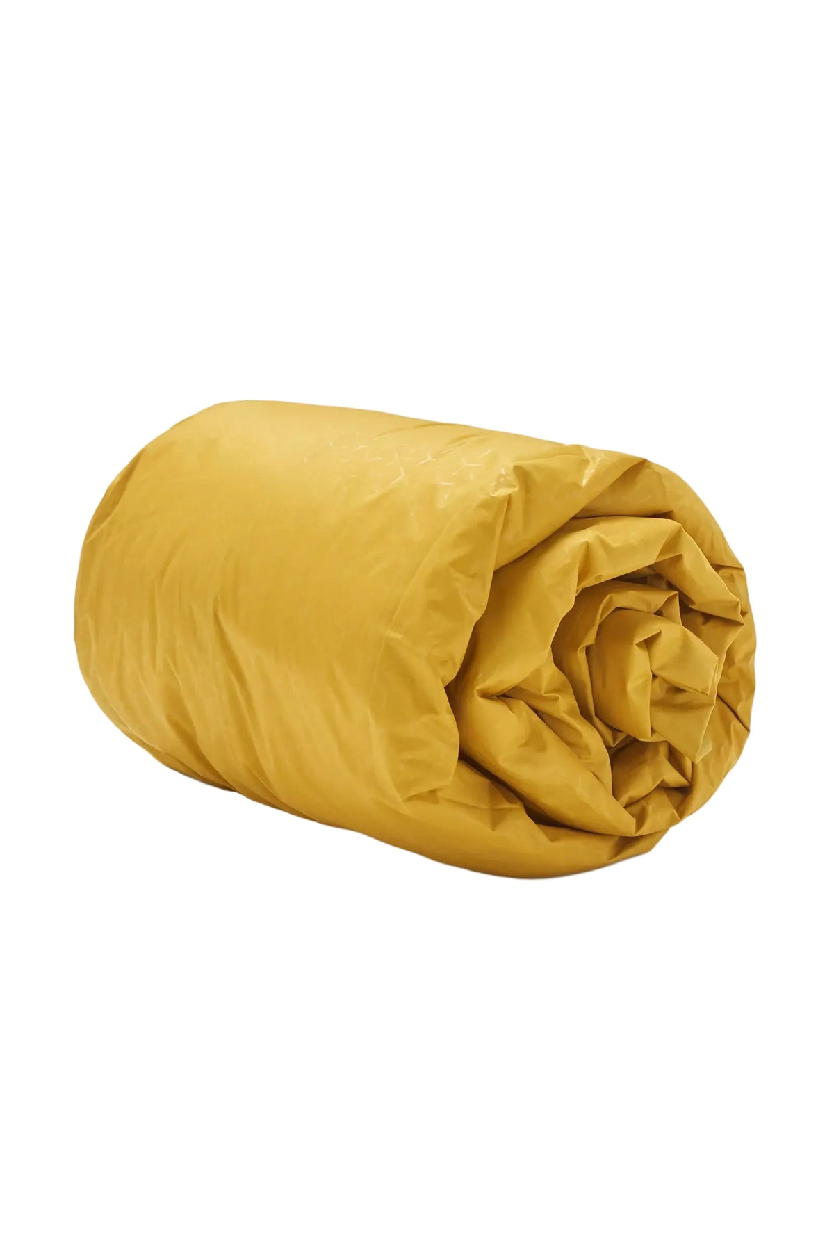 Rab Ionosphere 5 Sleep Mat in Dark Pollen - packed, rolled