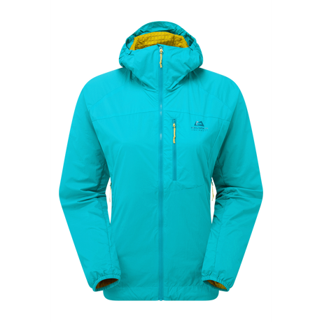 Mountain Equipment Aerotherm Women's Jacket Outdoor Action Jade - Front