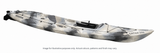 Mission CATCH 390 kayak in Sand Camo, full kayak colour illustration. Image for illustrative purposes only. Actual colours, patterns and finish may vary.