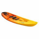 Mission Surge Kayak in Orange Fade - three-quarter