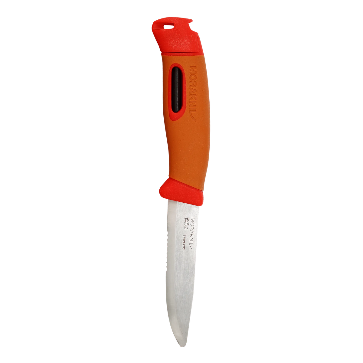 Morakniv Companion Spark Emergency (S) Knife Hi-Vis Red/Burnt Orange