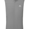 Mountain Equipment Aerotherm Men's Vest in Tufa - front view showing EXOLITE 45 softshell fabric and active fit