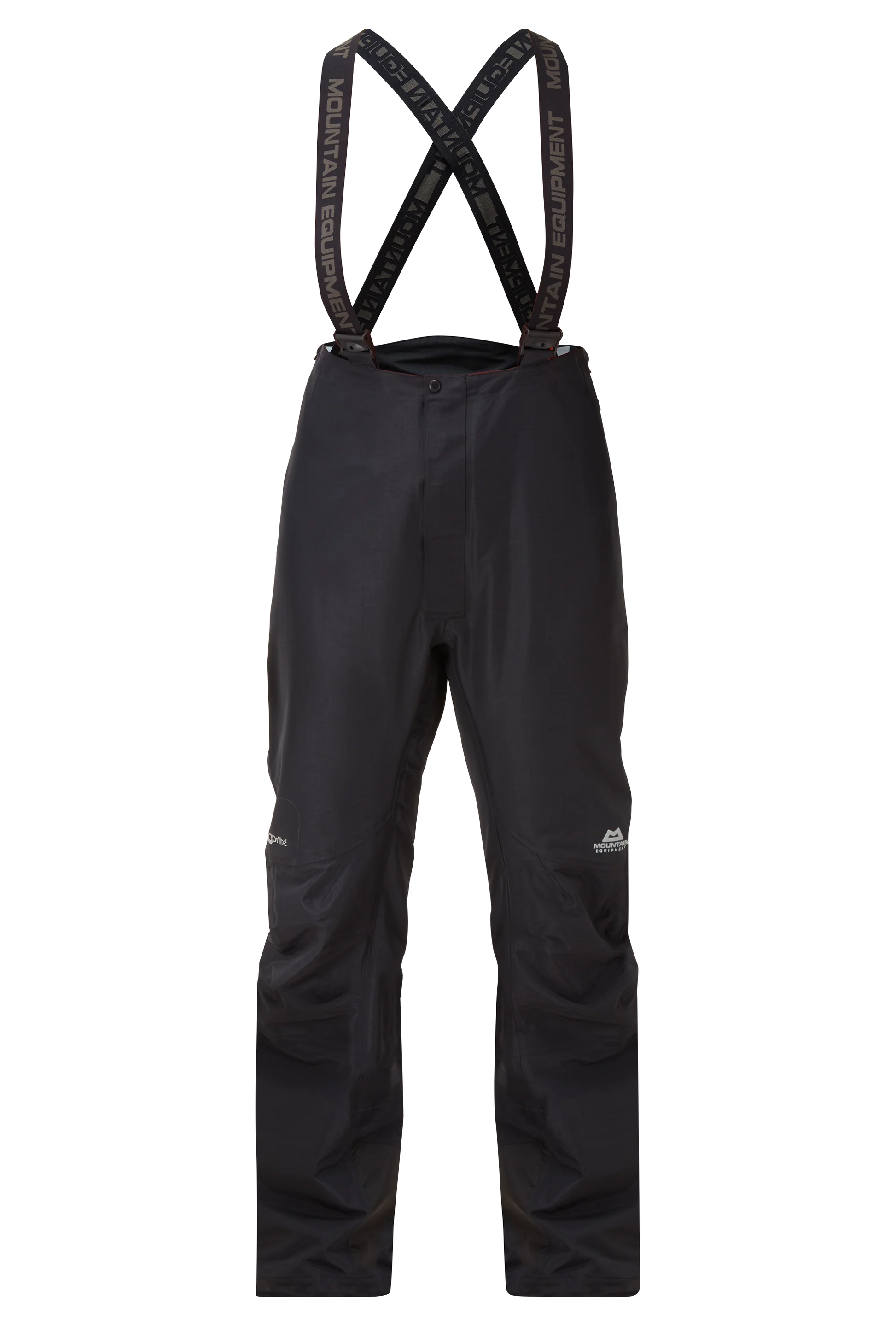 Mountain Equipment Ama Dablam Women's Pant in Black - front view showing 3-layer DRILITE 70D fabric