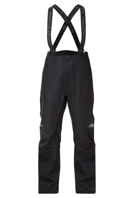Mountain Equipment Ama Dablam Women's Pant in Black - front view showing 3-layer DRILITE 70D fabric