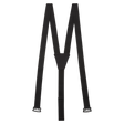 Mountain Equipment Braces Single Back Point in Black - showing Y-back design and EXOLITE 210 cross patch