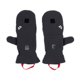 Mountain Equipment G2 Alpine Combi Mitt in Black/Black - fingerless glove configuration for maximum dexterity