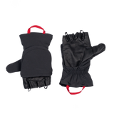 Adjustable wrist closure detail on Mountain Equipment G2 Alpine Combi Mitt in Black/Black