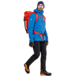 Removable adjustable braces and integrated belt on Mountain Equipment G2 Mountain Men's Pant in Black