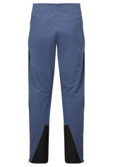 Mountain Equipment G2 Mountain Men's Pant in Dusk - back view showing removable braces
