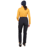 Zip-out stretch softshell gaiter with integrated lace hook on Mountain Equipment G2 Mountain Women's Pant in Black