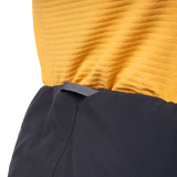 Removable adjustable braces and integrated belt on Mountain Equipment G2 Mountain Women's Pant in Black