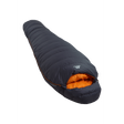 Mountain Equipment Glacier 450 Sleeping Bag in Obsidian - product preview showing 465 g of 700+ fill power duck down and Alpine fit construction