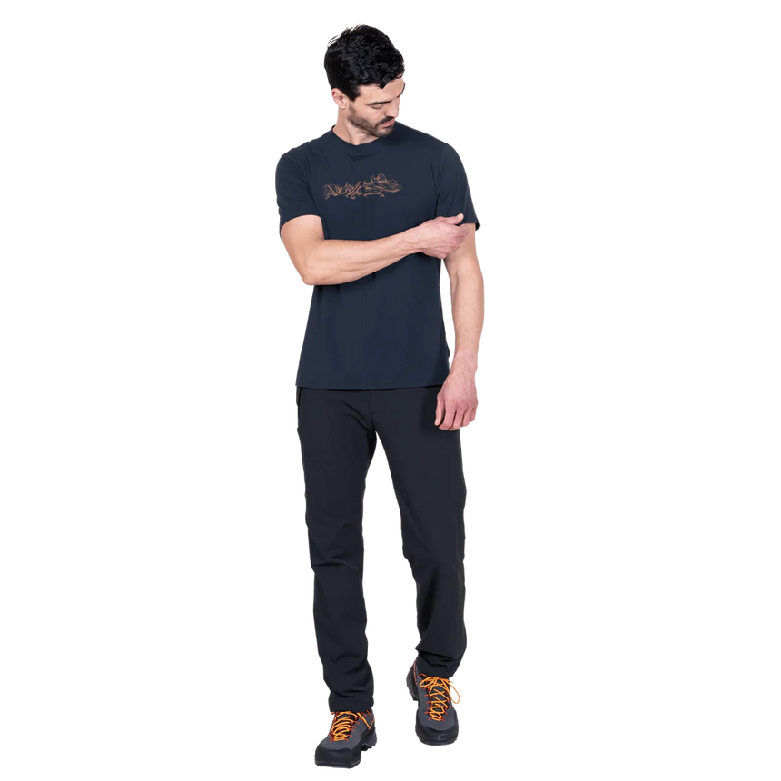 Mountain EquipmentMountain Equipment Groundup Skyline Men's TeeOutdoor Action