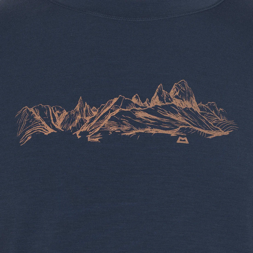 Mountain EquipmentMountain Equipment Groundup Skyline Men's TeeOutdoor Action