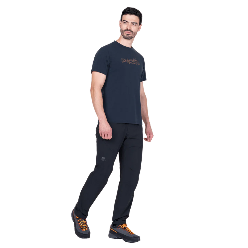 Mountain EquipmentMountain Equipment Groundup Skyline Men's TeeOutdoor Action