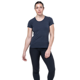 Mountain EquipmentMountain Equipment Groundup Stripe Women's TeeOutdoor Action