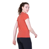 Mountain EquipmentMountain Equipment Groundup Stripe Women's TeeOutdoor Action