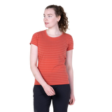 Mountain EquipmentMountain Equipment Groundup Stripe Women's TeeOutdoor Action
