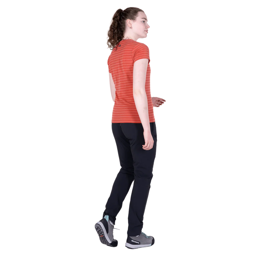 Mountain EquipmentMountain Equipment Groundup Stripe Women's TeeOutdoor Action