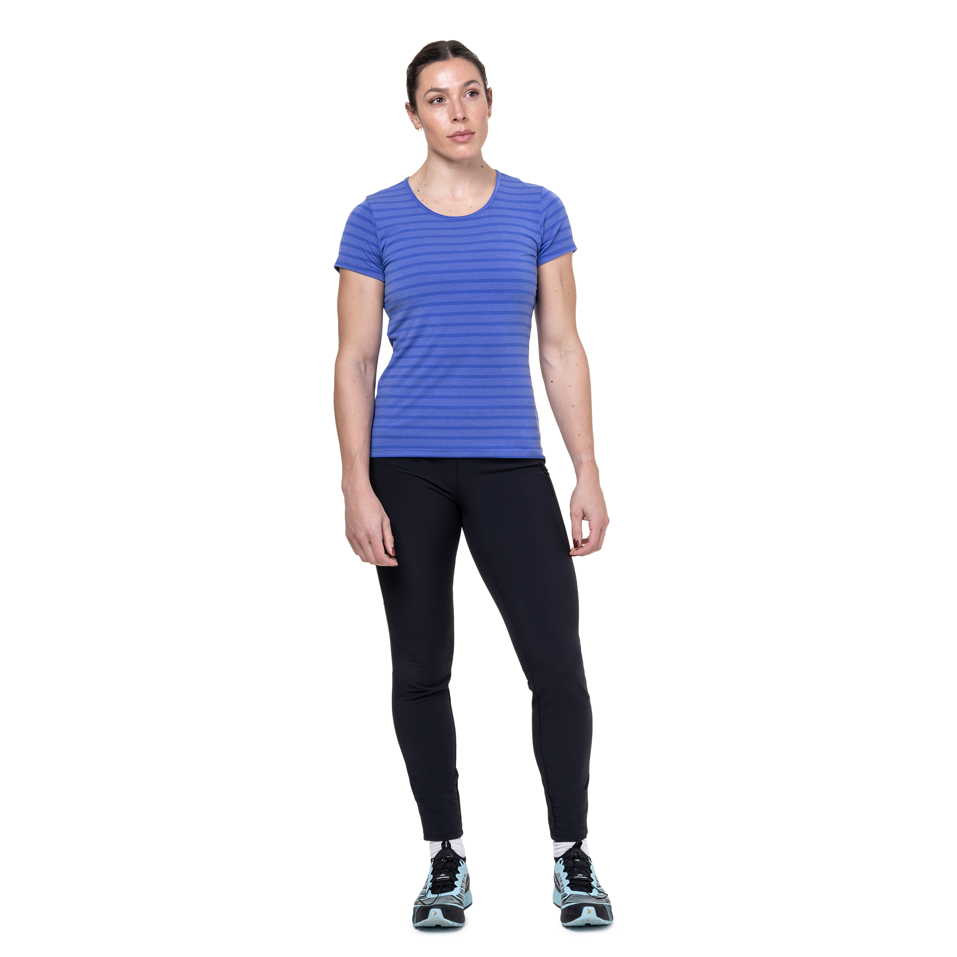 Mountain EquipmentMountain Equipment Groundup Stripe Women's TeeOutdoor Action