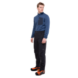 Mountain Equipment Ibex Pro Men's Pant in Black - back view showing rear zip pockets