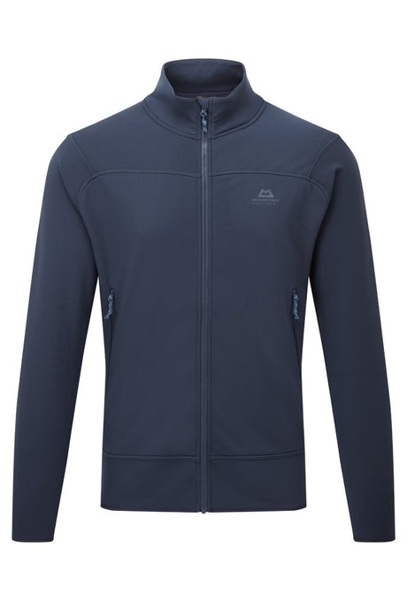 Mountain Equipment Jorasses Lite Men's Jacket in Cosmos - front view showing 246 g/m² Powerfleece fabric and regular fit