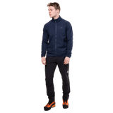 Mountain Equipment Jorasses Lite Men's Jacket in Cosmos - open front view showing interior construction and regular fit