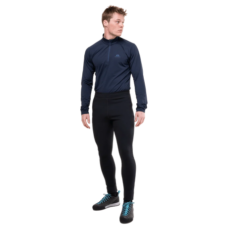 Mountain Equipment Jorasses Lite Men's Tight in Black - back view showing overlocked and topstitched construction