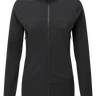 Mountain Equipment Jorasses Lite Women's Jacket in Black - front view showing 246 g/m² Powerfleece fabric and regular fit