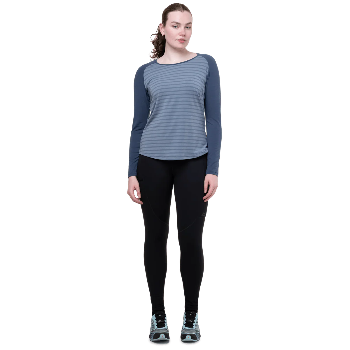 Mountain Equipment Jorasses Lite Women's Tight in Black - back view showing overlocked and topstitched construction