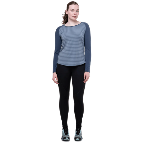 Mountain Equipment Jorasses Lite Women's Tight in Black - back view showing overlocked and topstitched construction