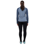 246 g/m² stretch Powerfleece brushed back fabric detail on Mountain Equipment Jorasses Lite Women's Tight in Black