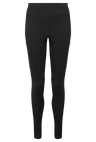 Mountain Equipment Jorasses Lite Women's Tight in Black - front view showing 246 g/m² Powerfleece fabric and next-to-skin fit