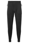 Mountain Equipment Jorasses Men's Pant in Black - front view showing 263 g/m² Powerfleece fabric and regular fit