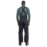 Articulated knee detail on Mountain Equipment Karakoram Mountain Men's Pant in Black for enhanced mobility