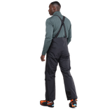 Mountain Equipment Karakoram Mountain Men's Pant in Black - right side view showing alpine fit